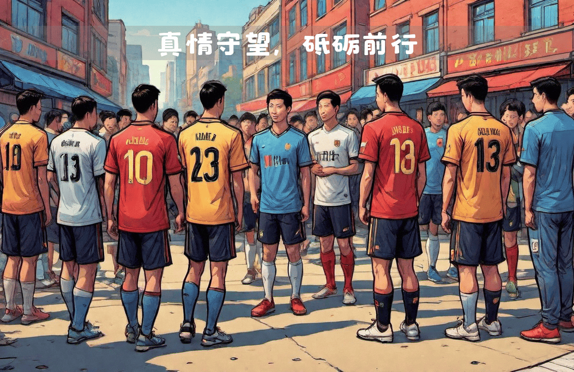 雷速官网-热门足球比赛球迷合影拍摄，留念珍贵瞬间